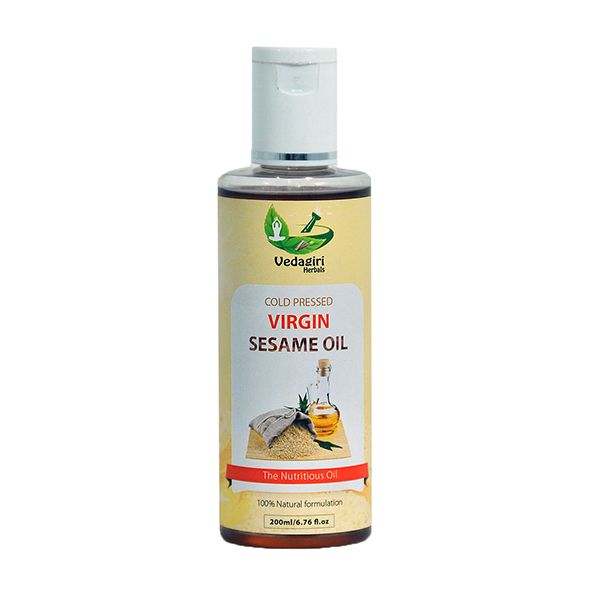 Cold Pressed Virgin Sesame Oil - 200 ml