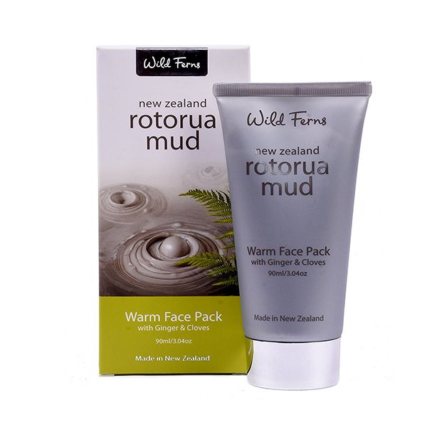 Rotorua Mud Warm Face Pack with Ginger & Cloves 90 ml
