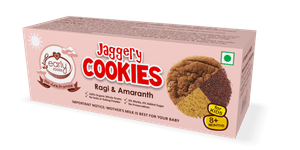 Organic Ragi & Amaranth Jaggery Cookies - 150 gms