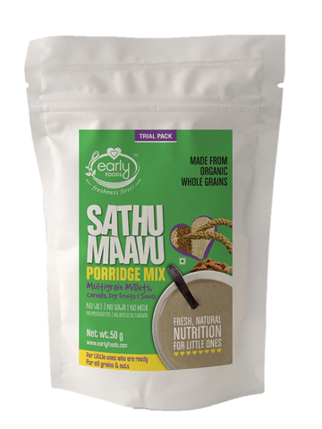 Organic Sattu Maavu Multi-grain Porridge mix 50 gms (Pack of 2)