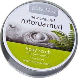 Rotorua Mud Lemongrass Body Scrub - 250 gms