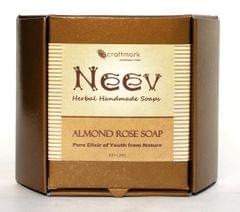 Almond Rose Pure Elixir of Youth Handmade Soap 100 gms (Pack of 2)