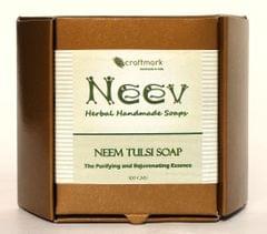 Purifying and Rejuvenating Neem Tulsi Handmade Soap 100 gms (Pack of 2)
