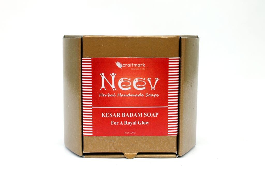 Kesar Badam Soap for A Royal Glow 100 gms (Pack of 2)