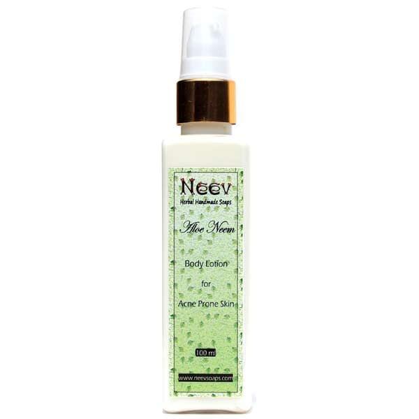 Aloe Neem Lotion for Acne Prone Skin 100 ml