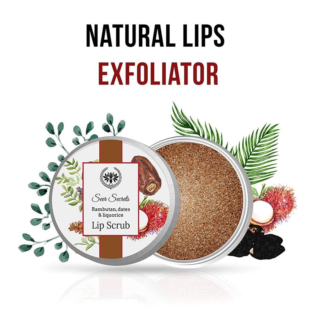 Rambutan, Dates & Liquorice Lip Scrub - 8 gm