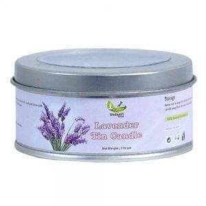 Lavander Tin Candle - 110 gm