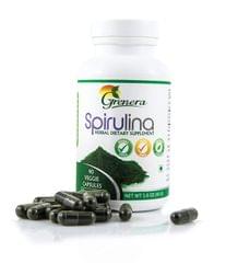 Organic Spirulina Capsules 500mg