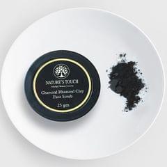 Charcoal Rhassoul Clay Face Scrub - 25 gms