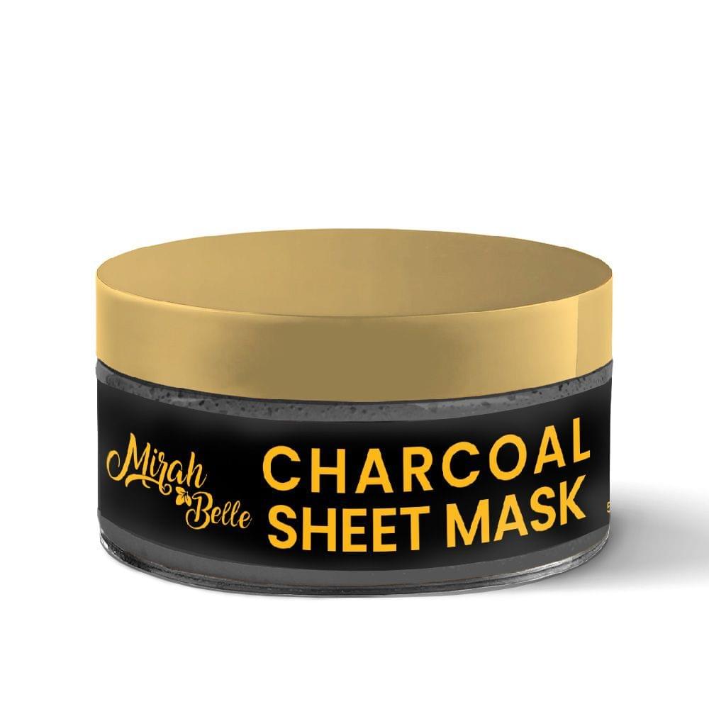 Activated Charcoal Peel Off Face Mask - Unclogs Pores, Removes Blackheads 50 gms