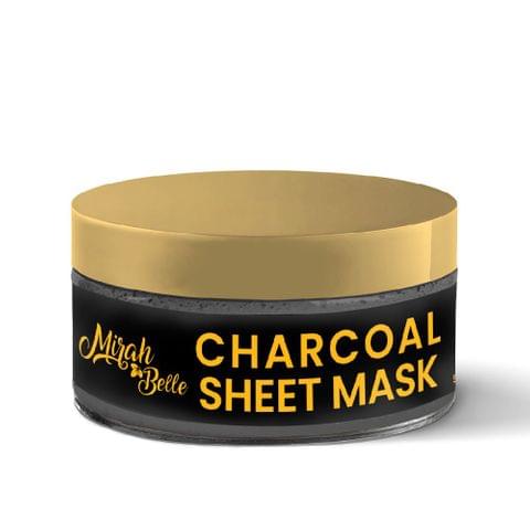 Activated Charcoal Peel Off Face Mask - Unclogs Pores, Removes Blackheads 50 gms