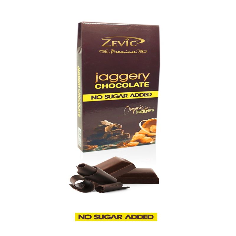 Chocolate with Organic Jaggery - 40 gm (Pack of 2)