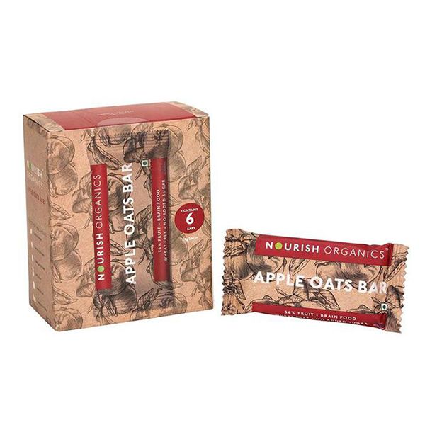 Apple Oats Bar (Pack of 6) - 180 gms