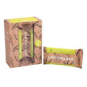 Lime Chia Bar (Pack of 6) - 180 gms