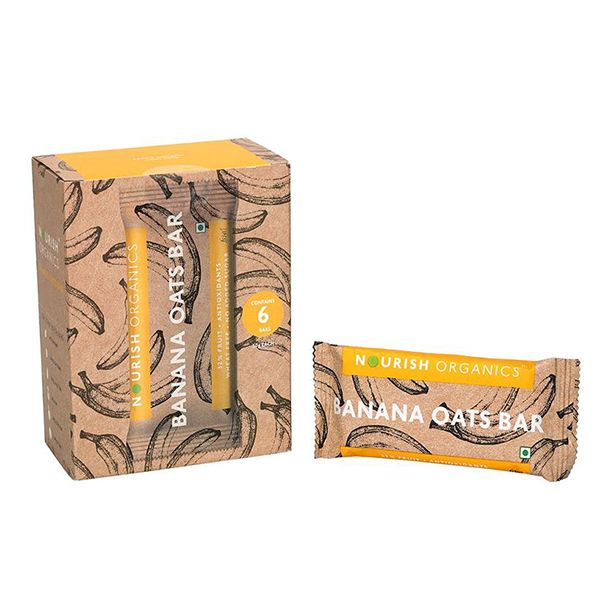 Banana Oats Bar (Pack of 6) - 180 gms