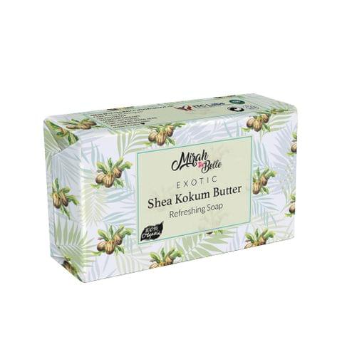 Shea Kokum Butter Dry Skin Soap Bar - Organic Handmade 125 gms