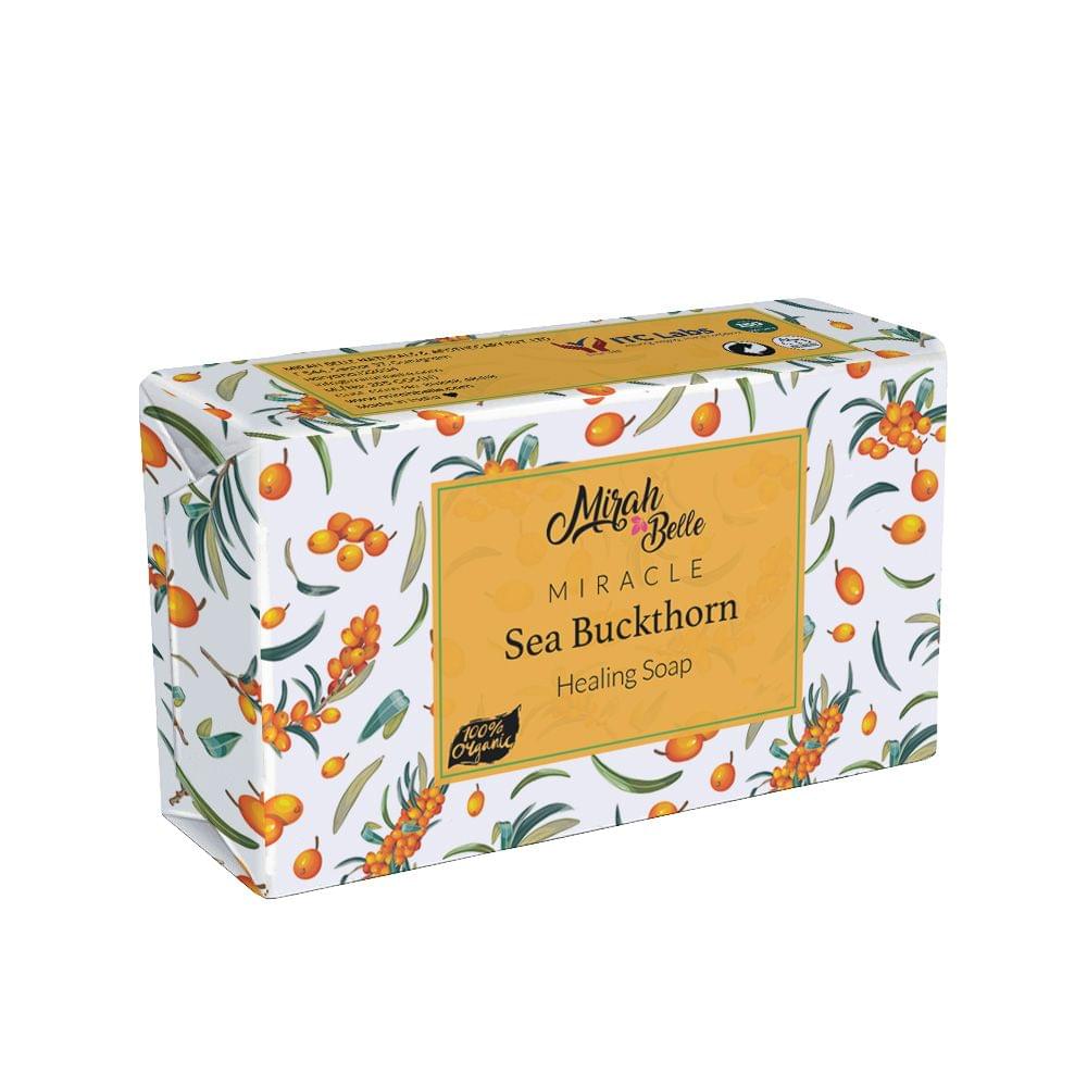 Sea Buckthorn Healing Soap Bar - Natural, Handmade 125 gms
