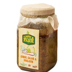 Gobhi Gajjar Shalgum Pickle - 400 gms