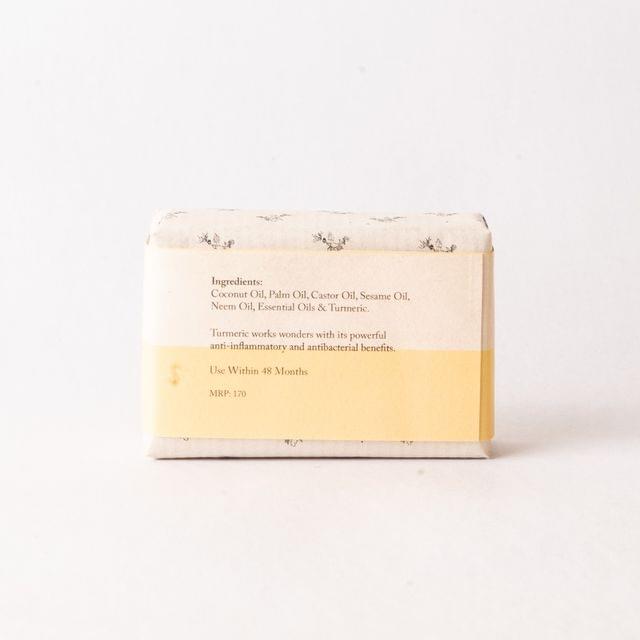 It was All Yellow Turmeric Spa Bar - 75 gms