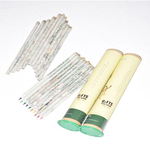 Recycled Color Pencils That Grow (Set of 10) 120 gms