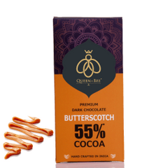 55% Butterscotch Dark Chocolate - 80 gms