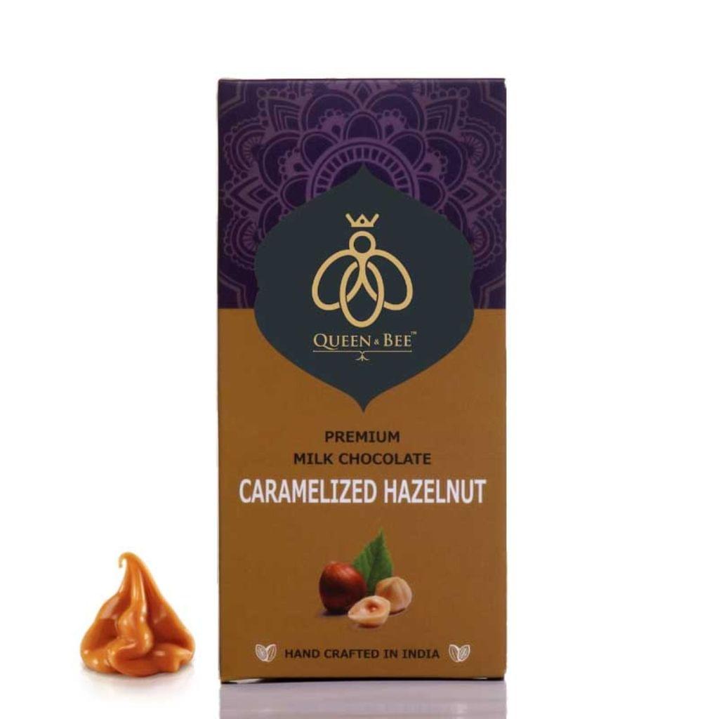 Caramalized Hazelnut Milk Chocolate - 100 gms