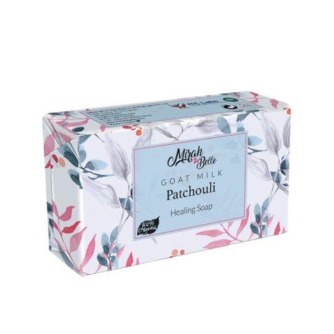 Goat Milk Patchouli Healing Soap Bar - Natural Organic 125 gms