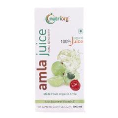 Amla Juice - 1000 ml 100% Pure Juice (Made From Organic Amla)