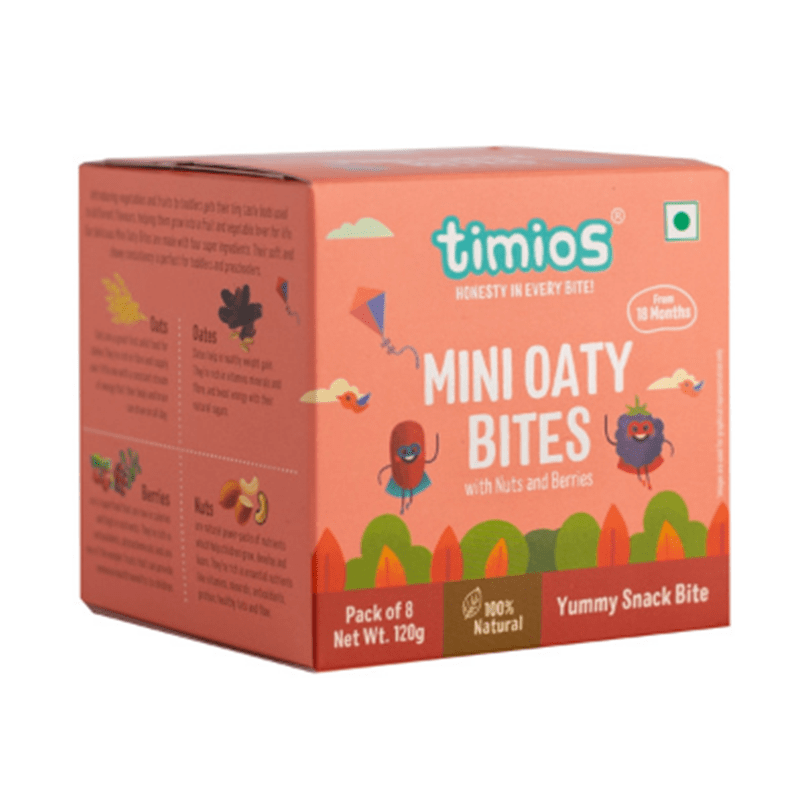 Mini Oaty Bites Nuts & Berries - Pack of 2