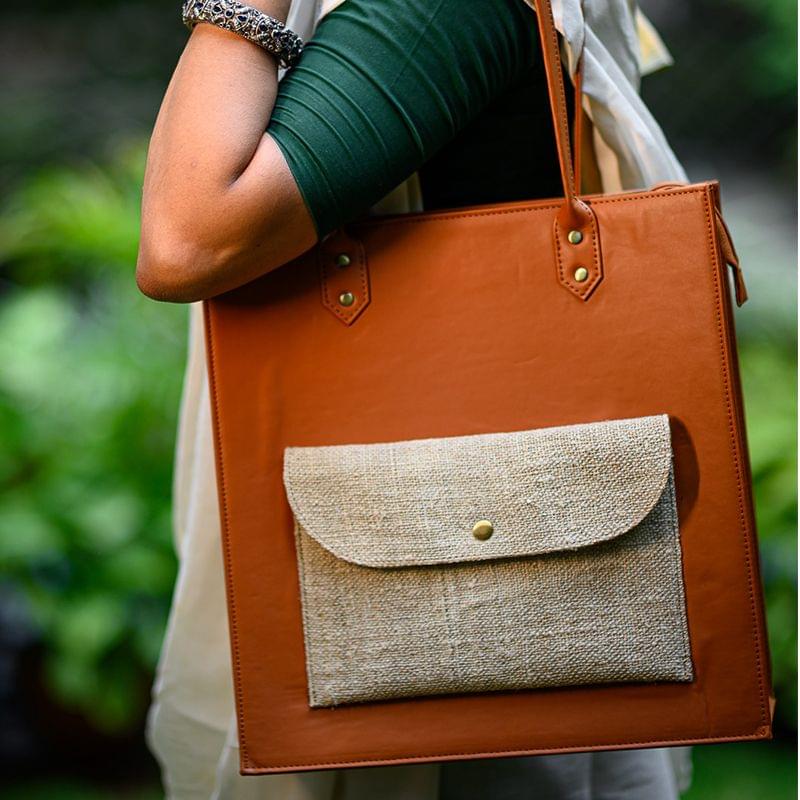 Bandana Pocket Hemp Tote