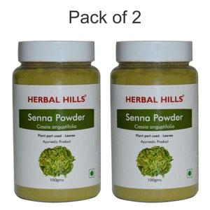 Senna powder 1 Kg (Pack of 2)