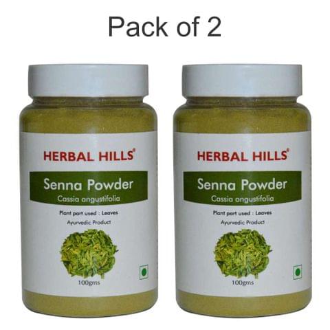 Senna powder 1 Kg (Pack of 2)
