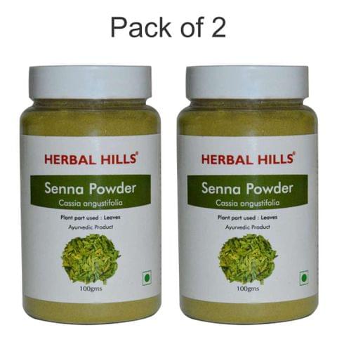 Senna powder 1 Kg (Pack of 2)