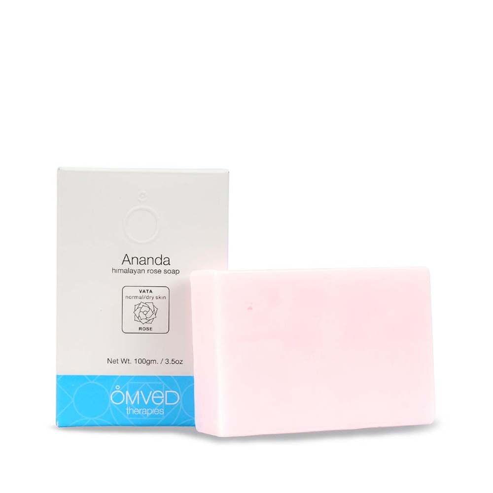 Ananda Himalayan Rose Essential Oil Soap, 100g