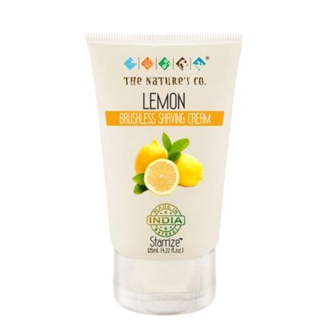 Lemon Brushless Shaving Cream - 125ml