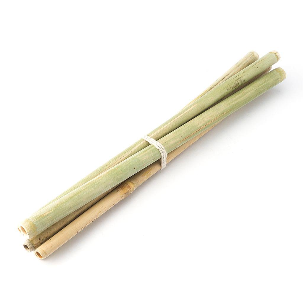 Bamboo Straws - Set of 6