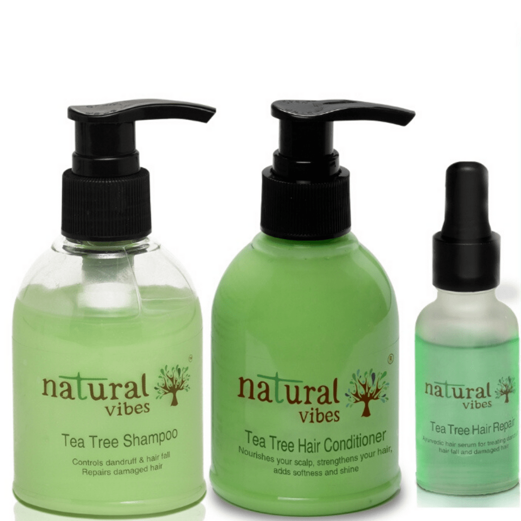 Ayurvedic Tea Tree Hair Care Regime Combo