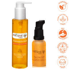 Ayurvedic Vitamin C Brightening Skin Care Regime Combo