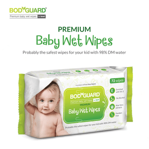 Premium Paraben Free Baby Wet Wipes - Aloe Vera