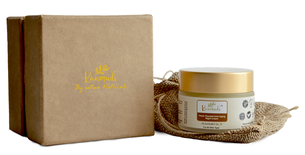 Kesar Chandan Anti-Aging  Night Cream with 100x washed Ghee-25gm