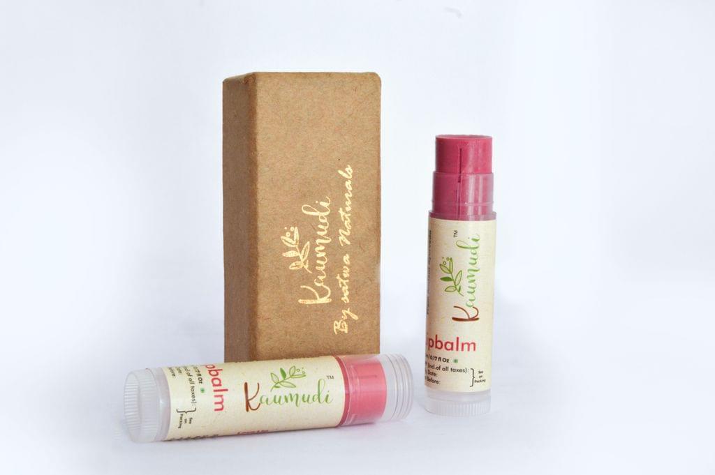 Rose Damascena & Saffron Lip Balm(Love) 4.5gm