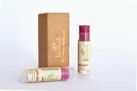 Rose Damascena & Saffron Lip Balm(Glow) 4.5gm