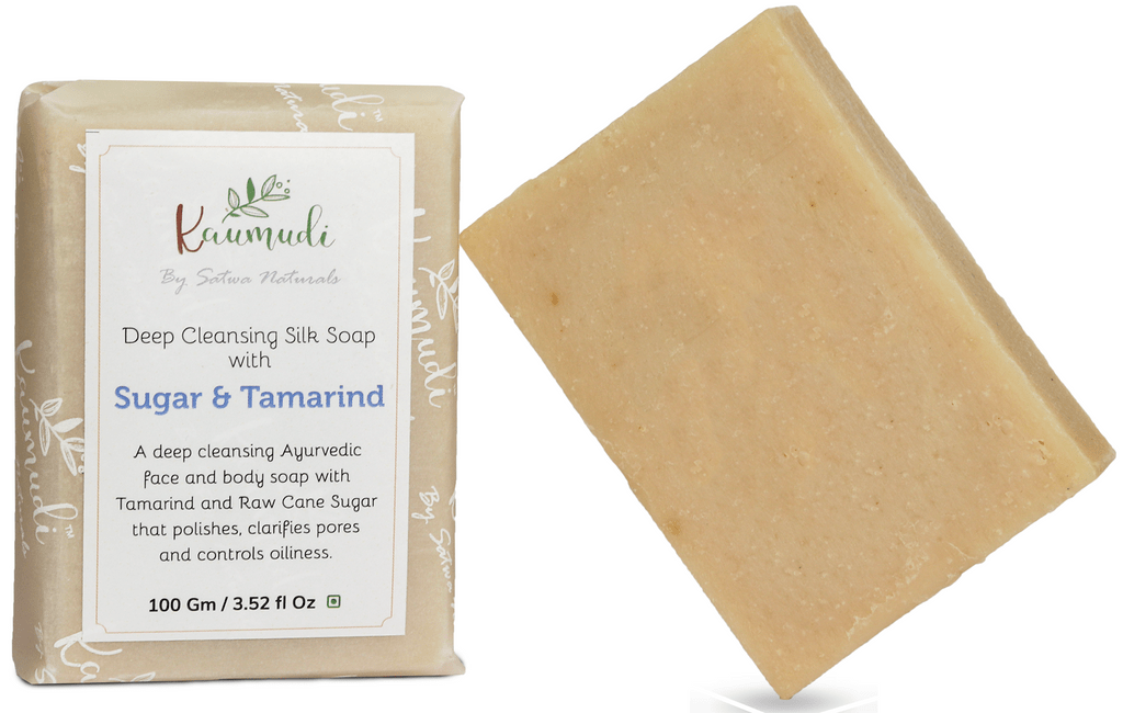 Deep Cleansing Silk Soap with 100x washed Ghee, Sugar & Tamarind-100gm