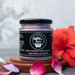 Anti-Aging Purple Clay & Hibiscus Mask 120 gms